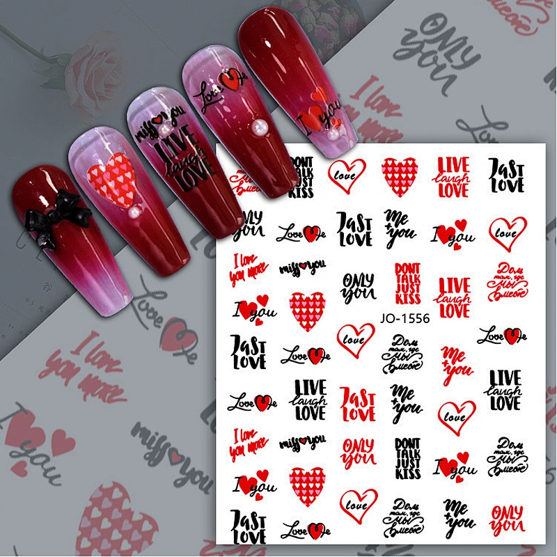 Valentine's Day Nail Stickers