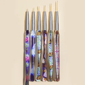 Ribbon Nail Art Brush Set
