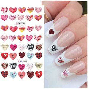 Valentine's Day Nail Stickers