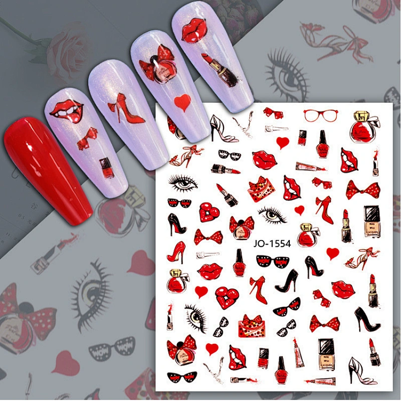 Valentine's Day Nail Stickers