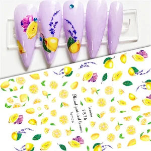 Summer Fruit Nail Stickers