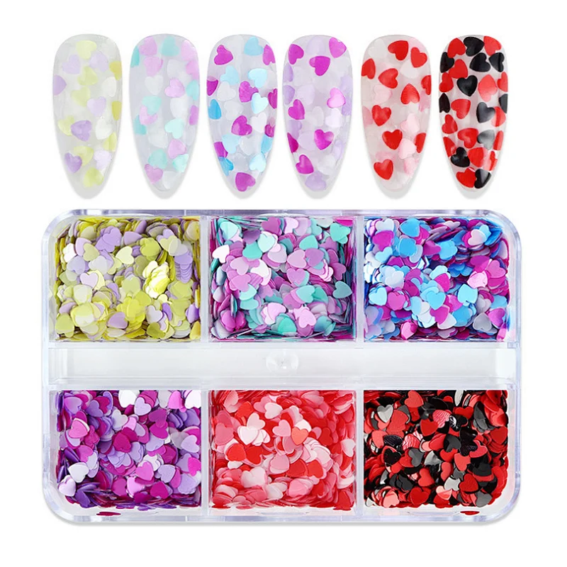 Valentine's Day Nail Sequins
