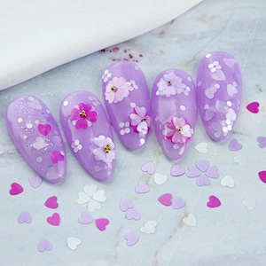 Valentine's Day Nail Sequins