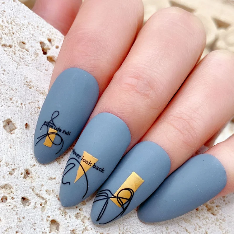 Professional Nail Supplies 3d Nail Art Design Free Sample UV Gel Lovely Nail Polish Stickers
