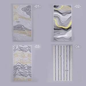 Striped Nail Stickers