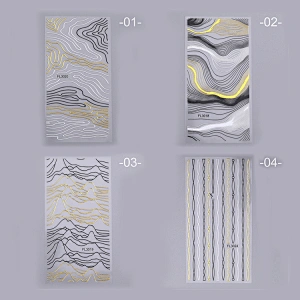Striped Nail Stickers