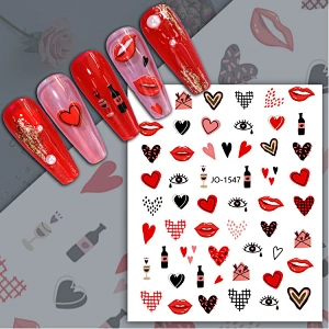 Valentine's Day Nail Stickers