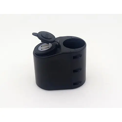 Dual USB Car Charger with bus handrail ​holder