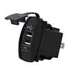 usb port, rocker switch usb charger，usb charger，car charger for boat