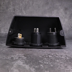 dashboard usb panel mount car