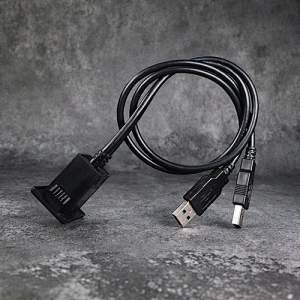 dual usb flush mount