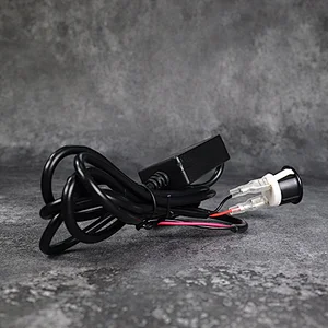 12v usb outlet adapter single usb charger car power adapter cable