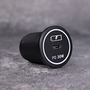 Type-c USB car charger，PD30W USB charger，Fast usb charger PD30W