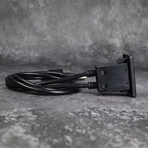dual usb flush mount