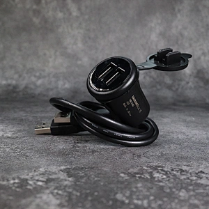 Dual usb pael socket,extension socket,dashboard socket