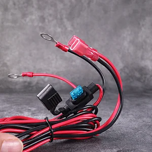 mini blade power cable with fuse