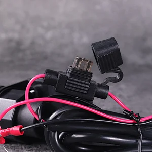 motorcycle charger usb waterproof dual usb car charger locked on holder
