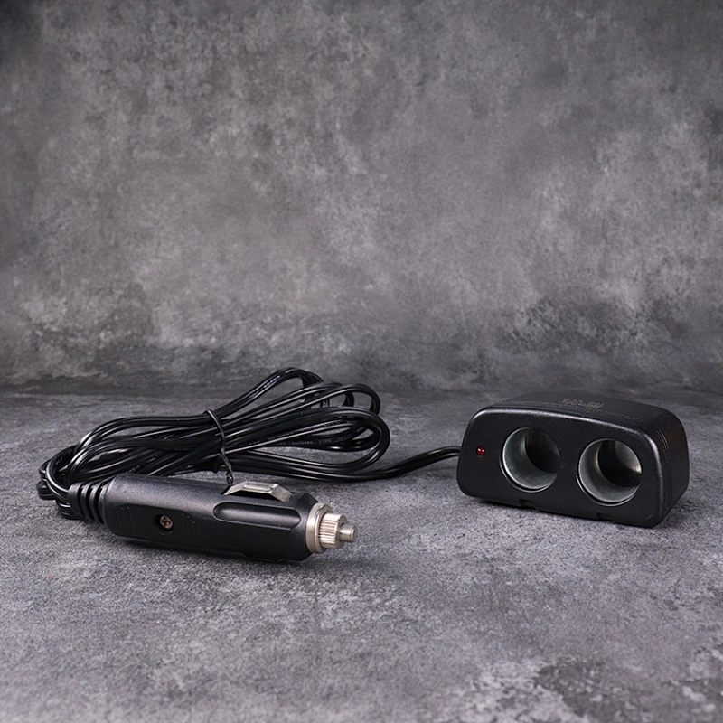 twin power socket,extension cable,extension cord