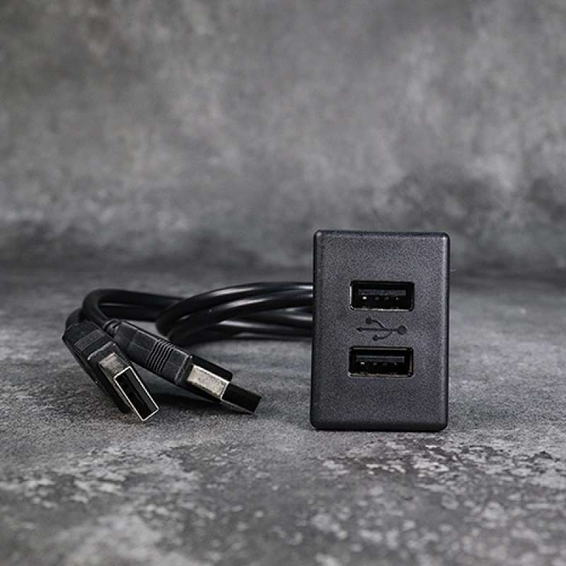 dual usb flush mount