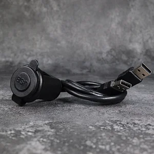Dual usb pael socket,extension socket,dashboard socket
