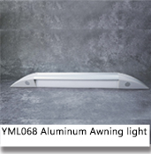 YML068 Aluminum awning lights from DAMAVO