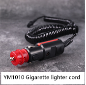 spiral cable with cigarette lighter plugs factory - DAMAVO