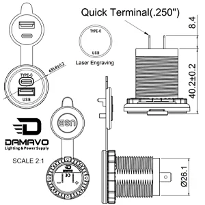 usb c pd charger, c charger adapter, 12v usb c charger