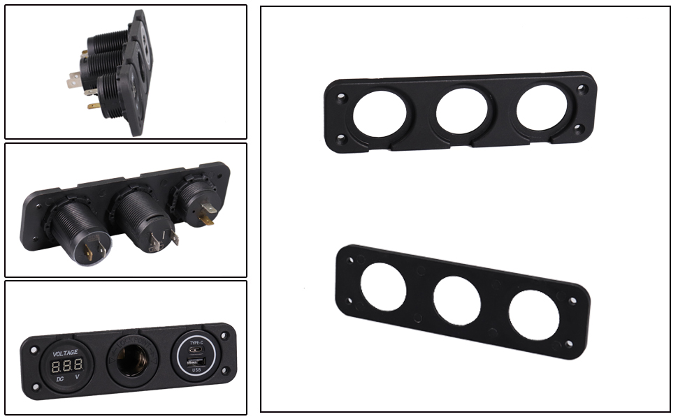 panel de montaje, panel usb, panel de interruptores marinos manufacturer