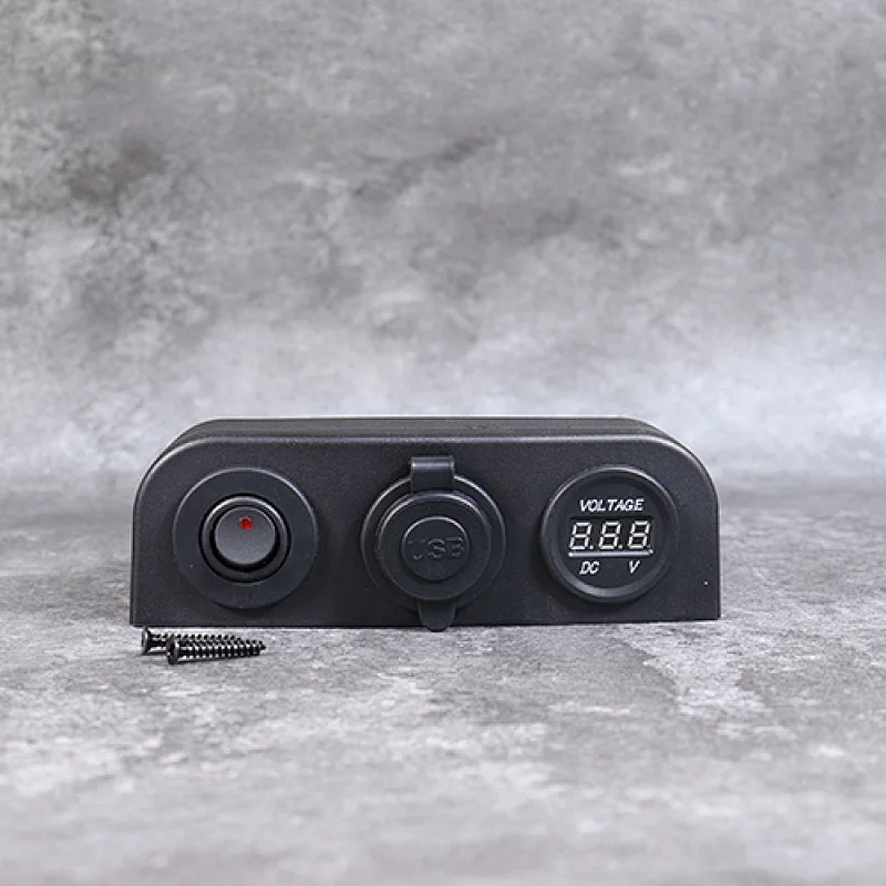 12v usb socket flush mount, 12v usb socket with switch, auto voltmeter manufacturer