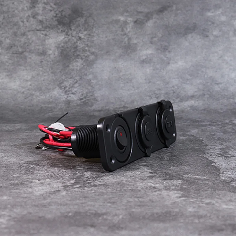 high-quality rv usb plug, usb socket car charger, usb marine outlet