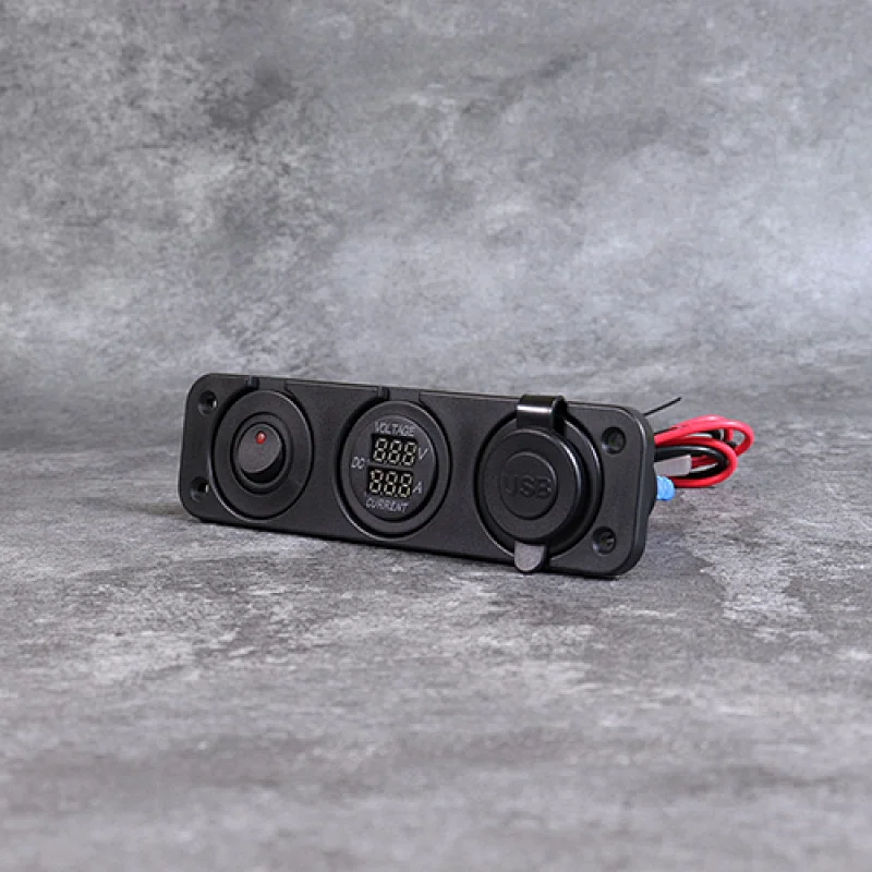 marine usb charger, marine 12v power outlet, voltmeter ampere factory