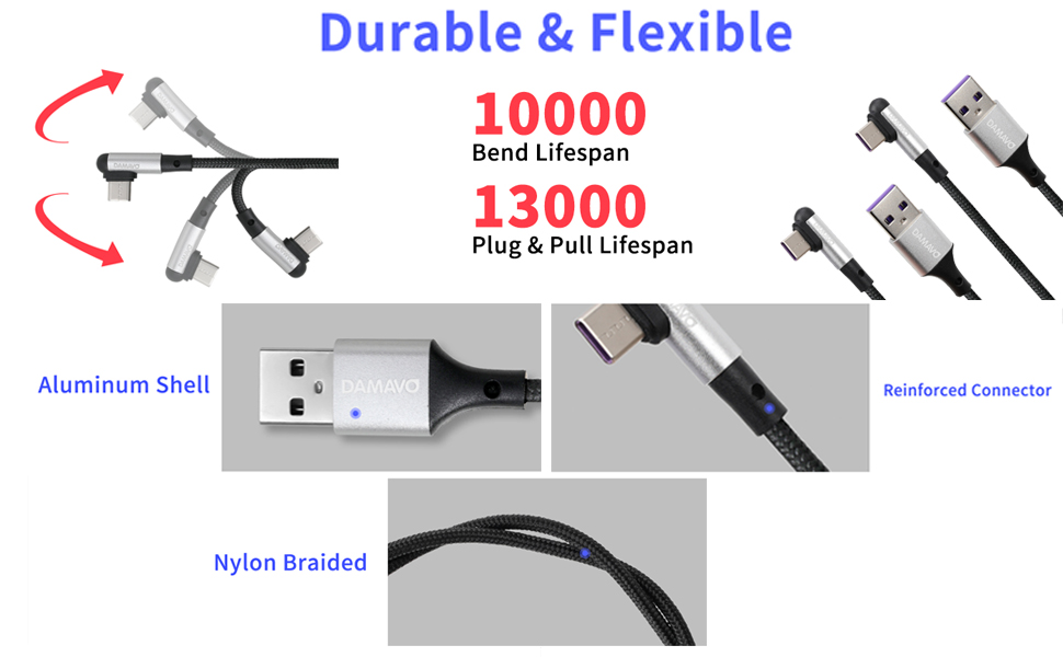 fast charging USB cable, USB C charger cord, 3 in 1 USB cable manufacturer