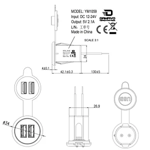 usb cigarette lighter replacement, usb adapter car charger, lighter usb charger drawing