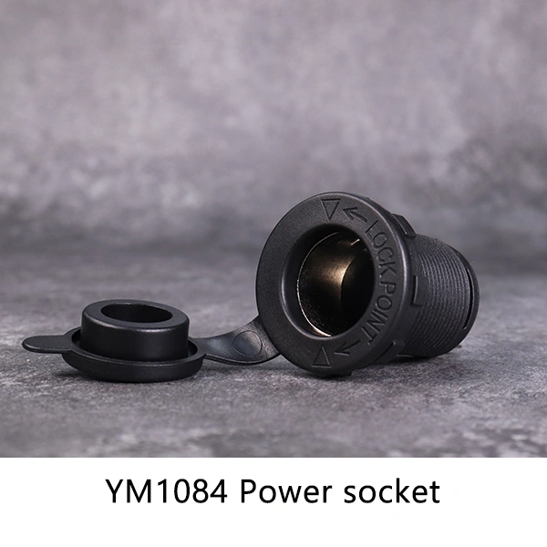 YM1084 female power socket