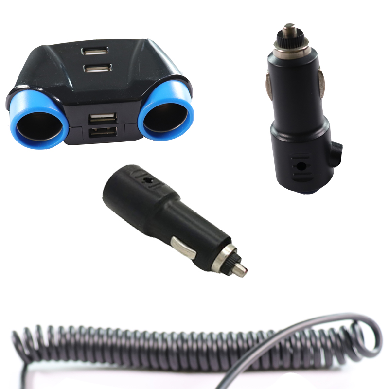 car power socket adapter, 12 volt power socket for car, vehicle cigarette lighter power socket adapter factory