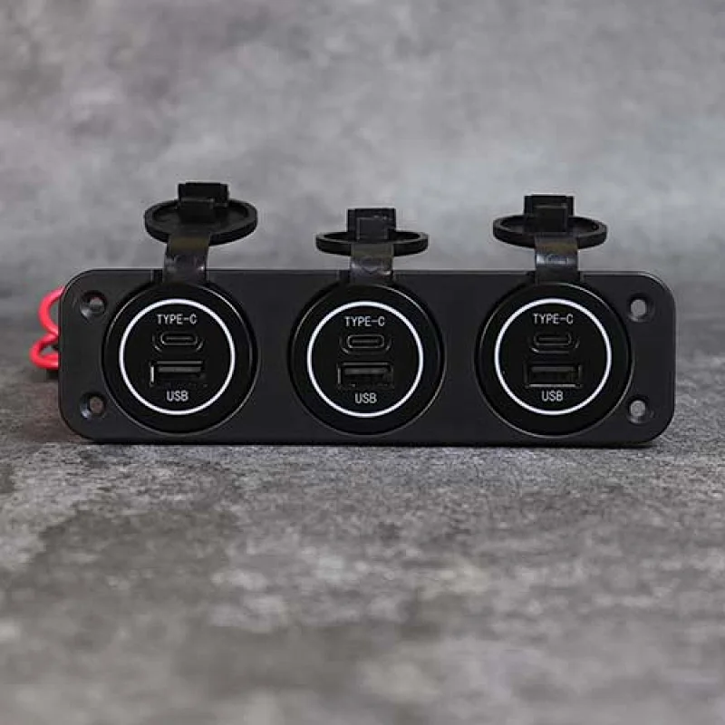 USB C power adapter, original car mobile charger, charger car USB manufacturer