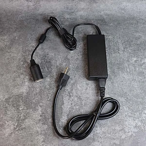 DAMAVO AC to cigarette lighter adapter, AC to DC cigarette lighter adapter, AC adapter extension cord
