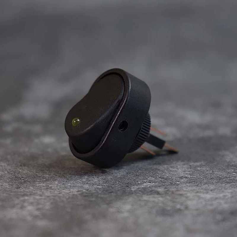 Surface mounted rocker switch replacing boat Jeep light switch POD