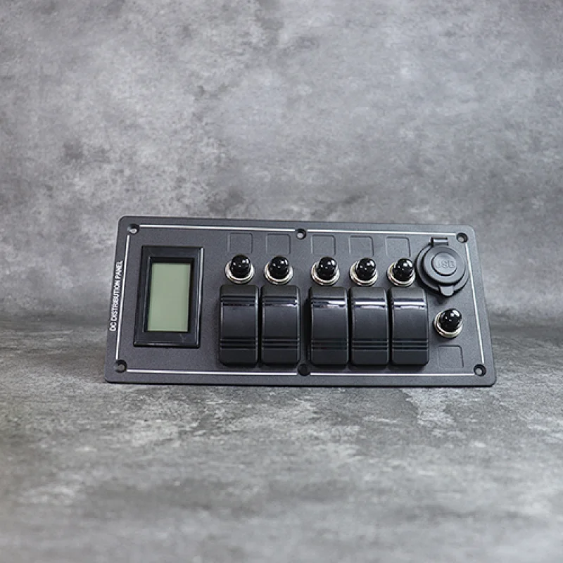 automotive switch panel, control panel switch, DAMAVO, 12 volt marine switch panel for sale