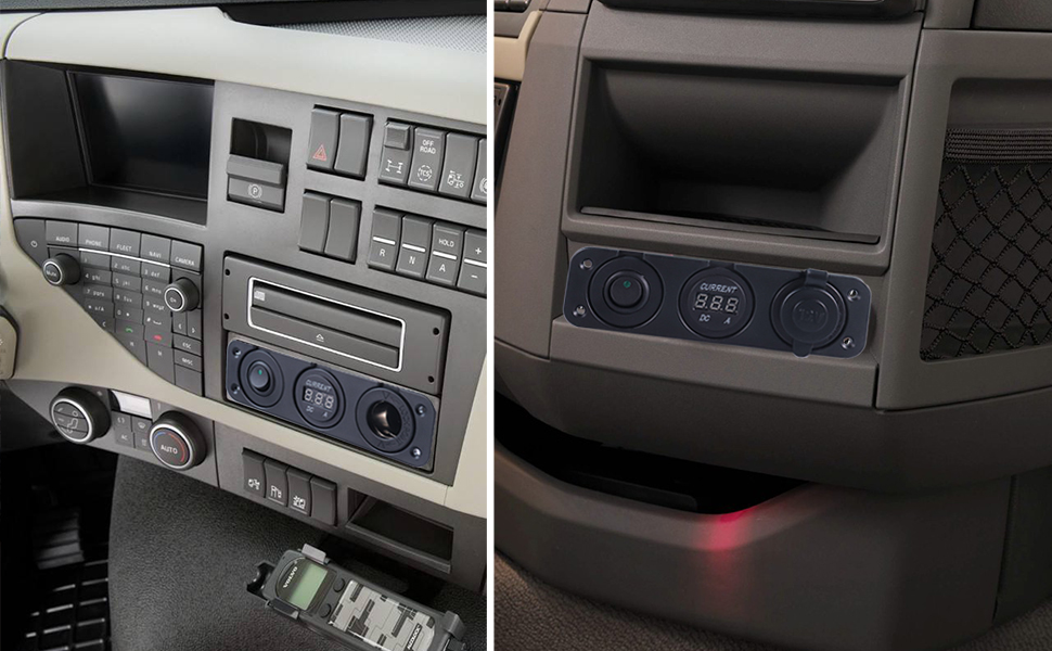 12 volt switches marine, external 12v socket, 12v accessory outlet from DAMAVO