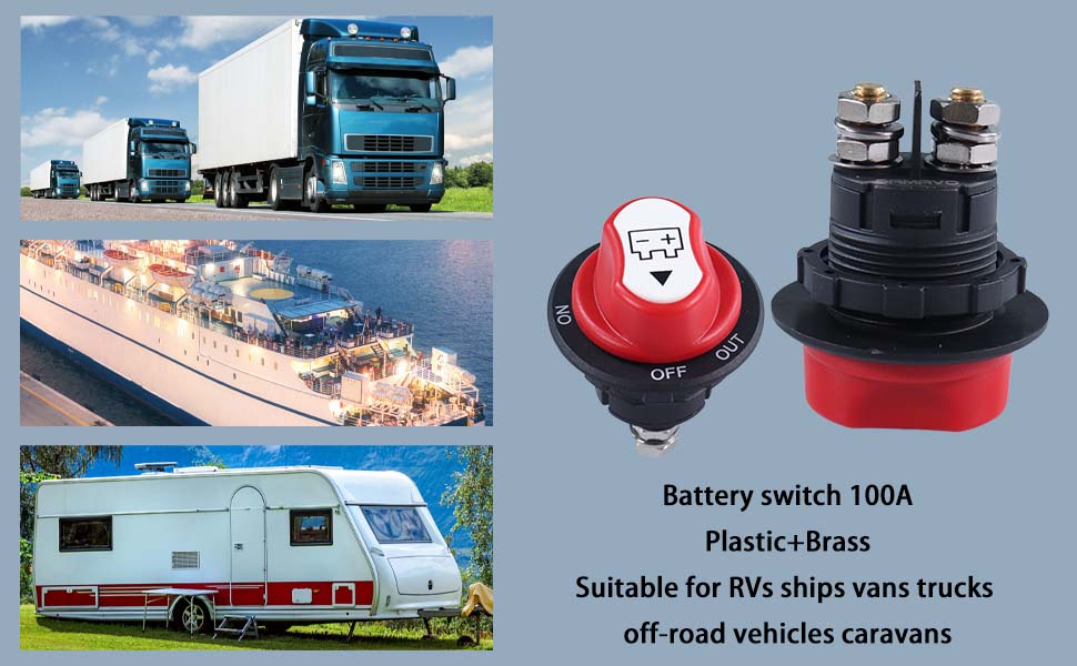 12v battery disconnect switch, marine battery selector switch, car battery shut off switch factory