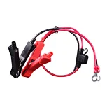 damavo 12 volt plug with alligator clips, battery terminal alligator clips, battery cord