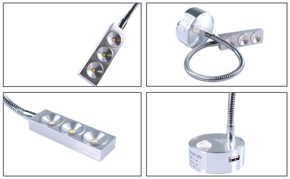 DC lamp 12V, RV lamp shades, 12V mini LED from DAMAVO