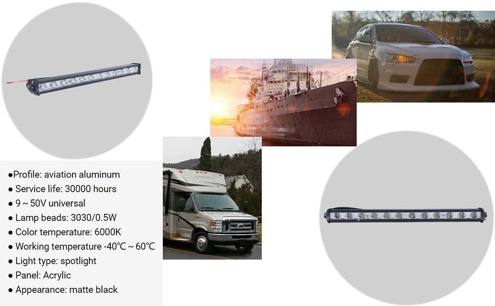 outdoor LED bar, tow truck LED lights, 12V LED trailer lights manufacturer