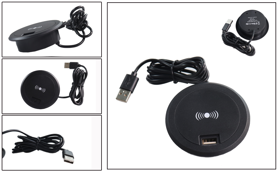 desk top USB charger, table USB charger, desk mount USB charger factory
