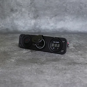 USB C PD, voltmeter 12 volt, cigarette lighter adapter with switch manufacturer