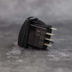 illuminated rocker light switch, rocker switch board, single rocker switch panel factory