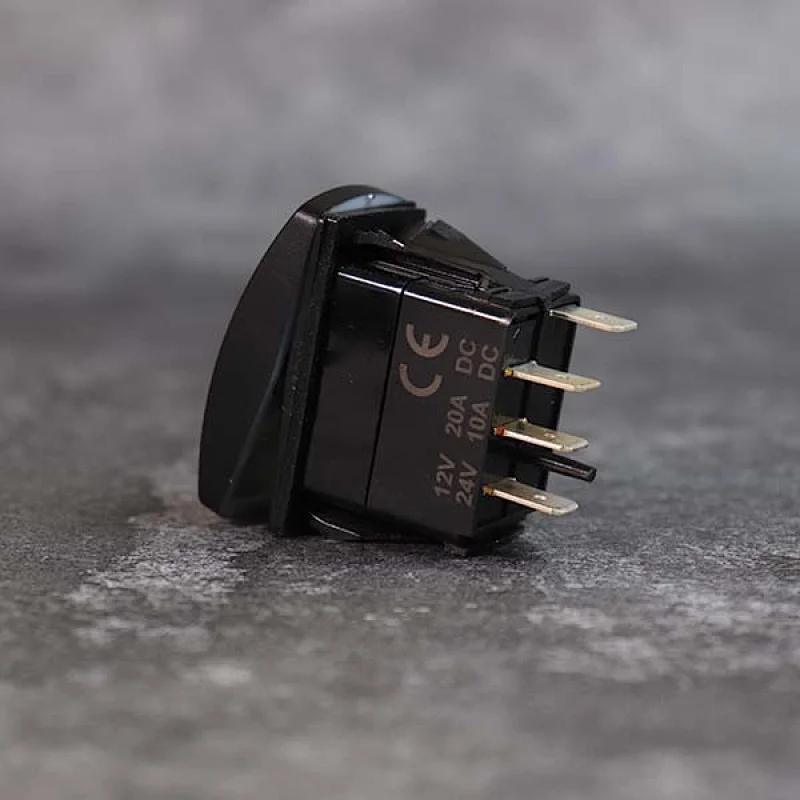illuminated rocker light switch, rocker switch board, single rocker switch panel factory