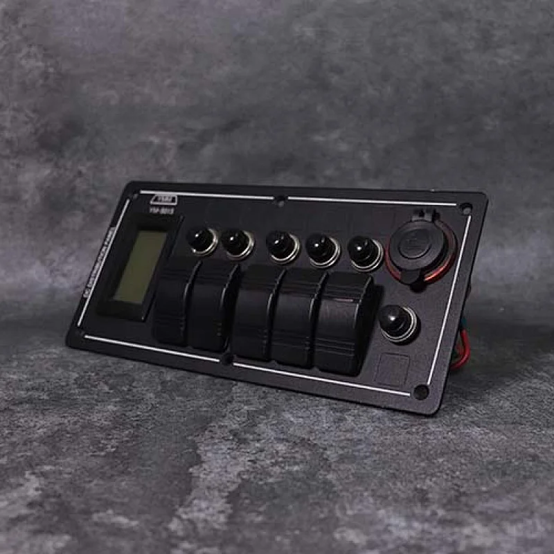 waterproof switch panels for boats, 12 volt RV switch panel, marine boat rocker switches from DAMAVO