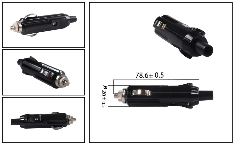 heavy duty 12V plug, cigarette lighter adapter for car, cigarette lighter power plug manufacturer